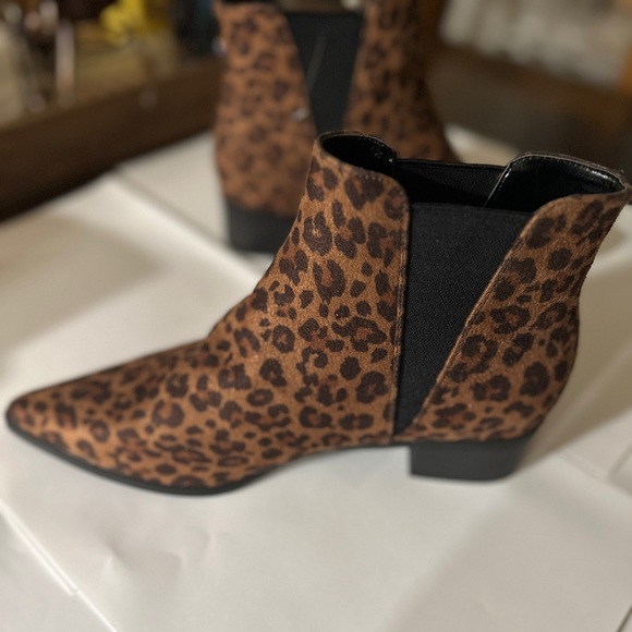 Ana leopard print booties - Picture 5 of 6